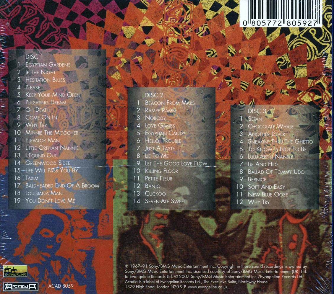 Kaleidoscope - Pulsating Dreams: The Epic Recordings (45 tracks) (3xCD) (deluxe 4-fold digipak) Music CD