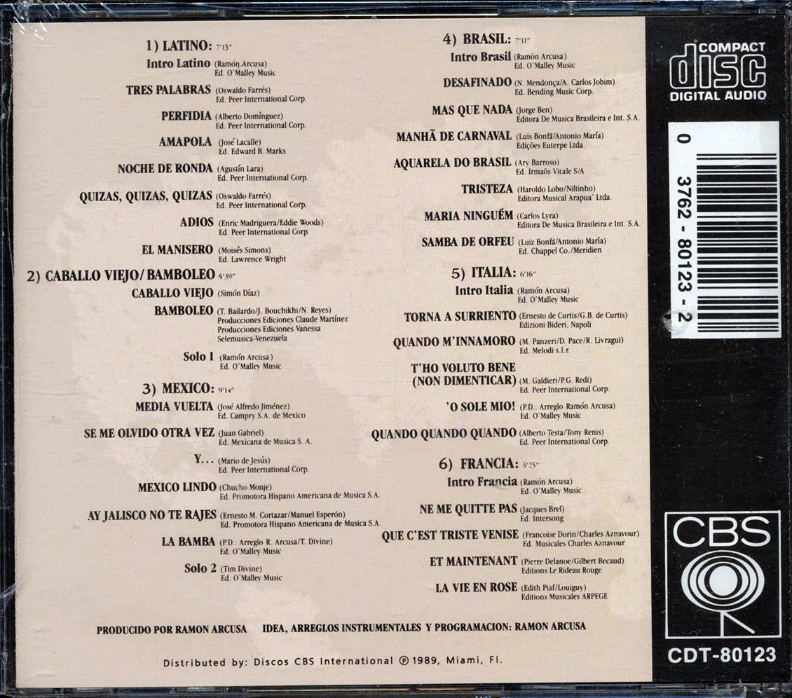 Julio Iglesias - Raices Music CD