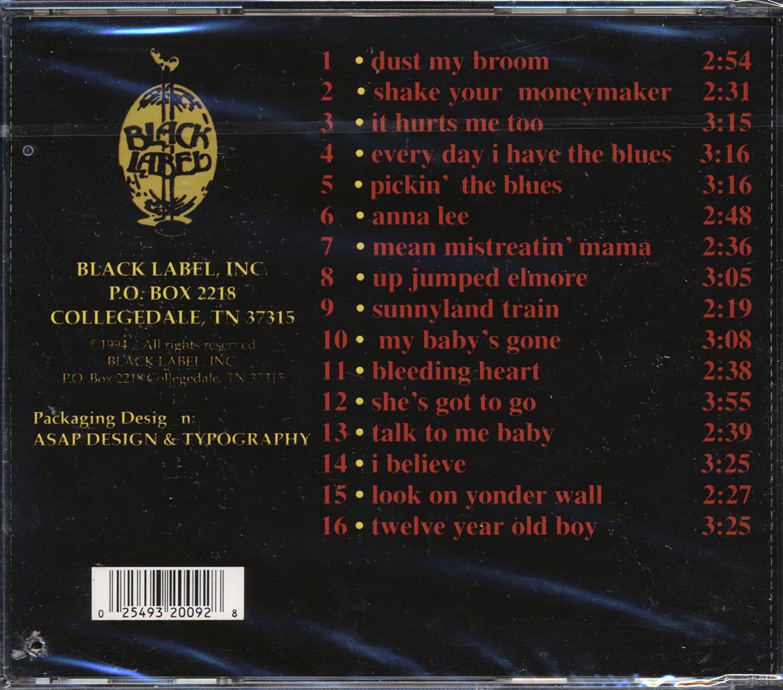 Elmore James - Every Day I Have The Blues (marked/ltd stock) Music CD