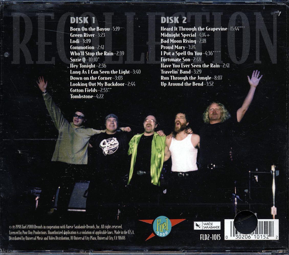 Creedence Clearwater Revival Creedence Clearwater Revisited Recollection 22 tracks 2xCD marked/ltd stock Music CD