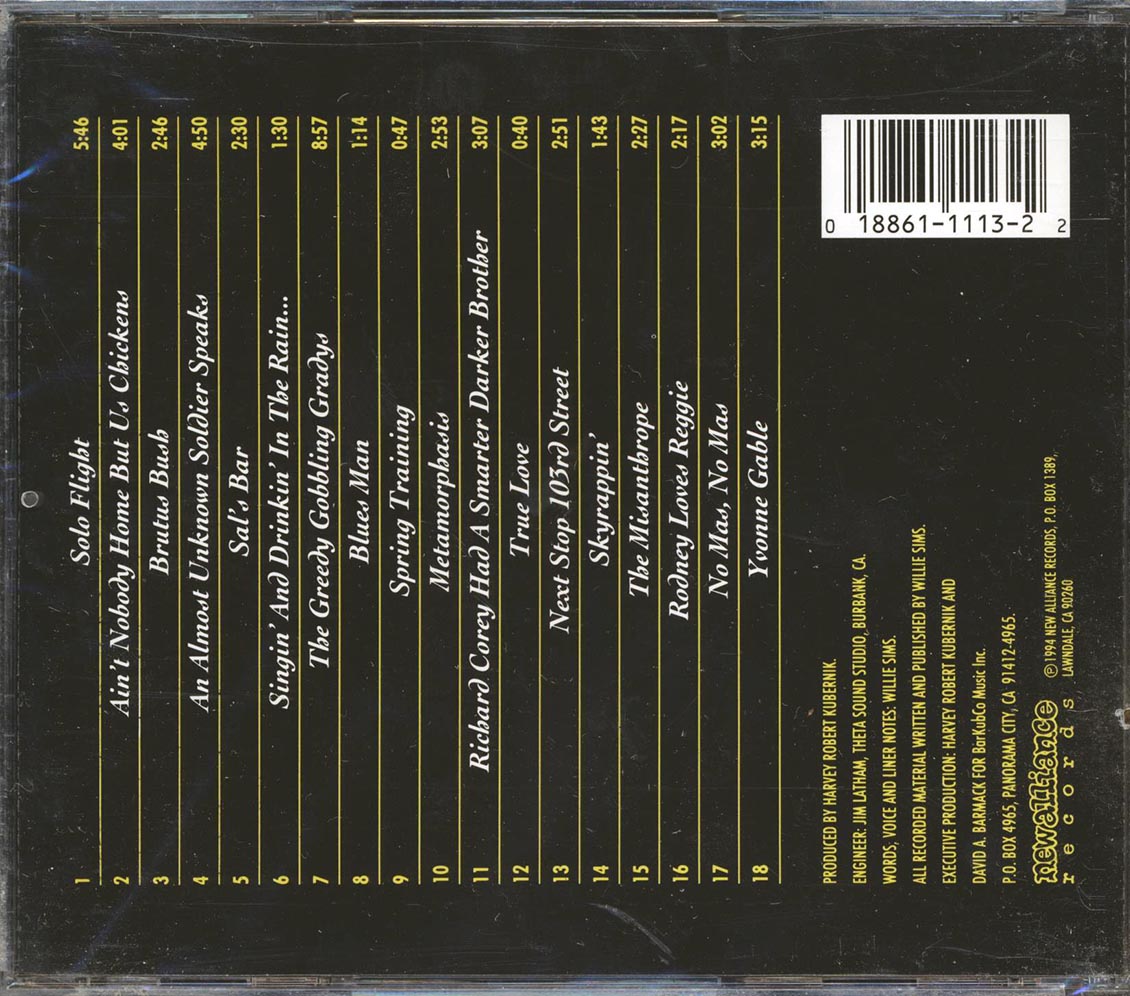 Willie Sims - Story Yeller (marked/ltd stock) Music CD