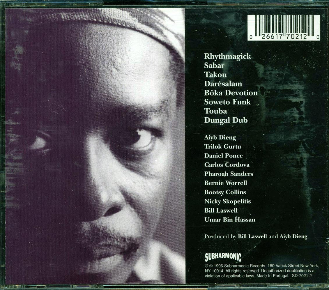 Aiyb Dieng - Rhythmagick Music CD