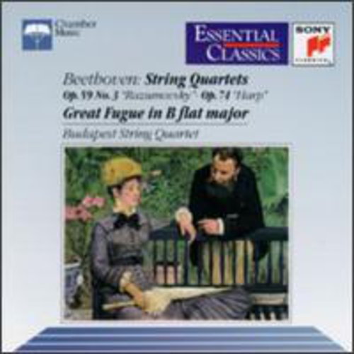 Beethoven / Budapest String Quartet - String Quartets 9 & 10 - Music CD