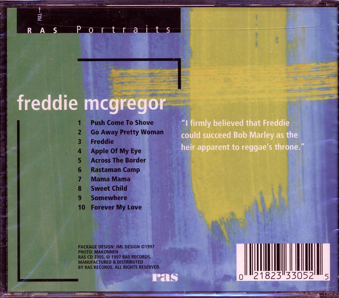 Freddie McGregor - RAS Portraits (marked/ltd stock) Music CD