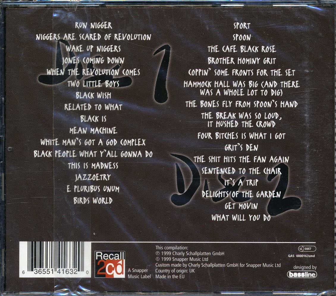 The Last Poets - The Real Rap (32 tracks) (2xCD) Music CD