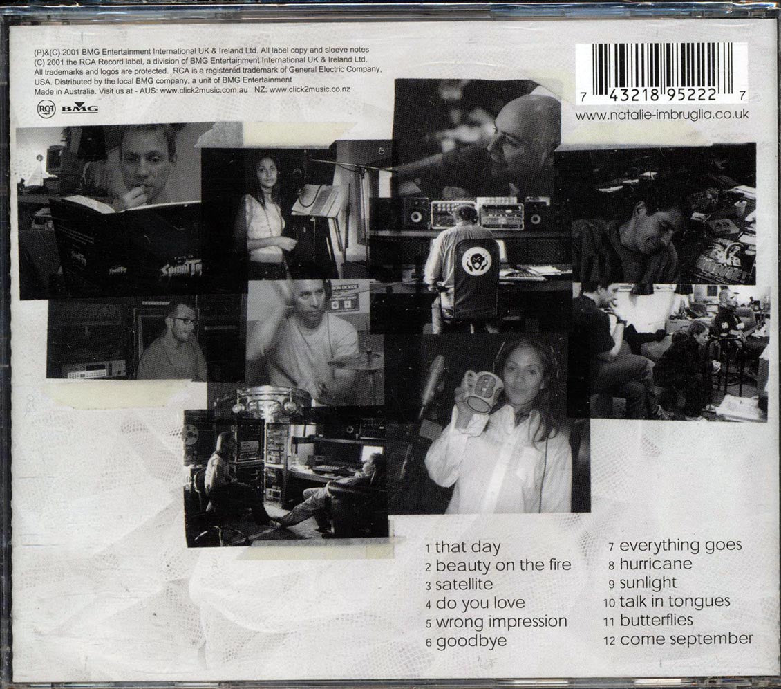 Natalie Imbruglia - White Lilies Island Music CD