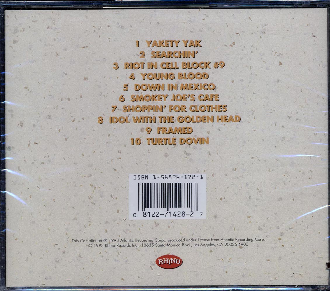 The Coasters - Yakety Yak (marked/ltd stock) Music CD