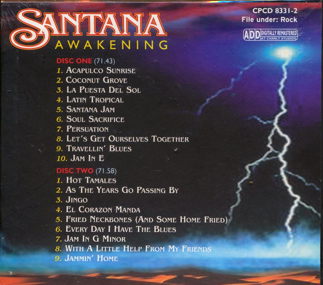 Santana - Awakening (2xCD) (box set) Music CD