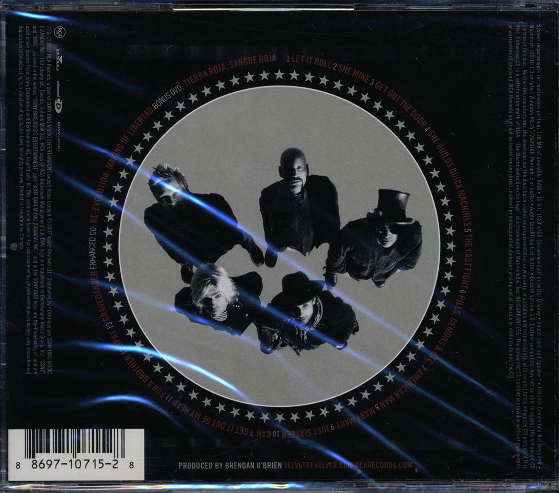 Velvet Revolver Libertad incl DVD Music CD