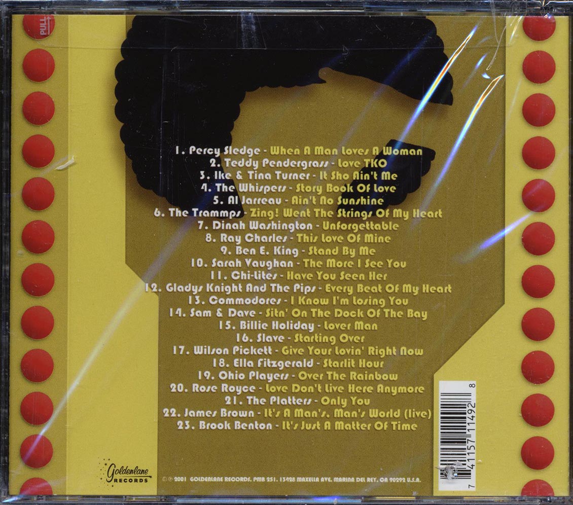 James Brown Ray Charles The Whispers Al Jarreau Etc 23 Essential Soul Masters And Ballads 23 tracks marked/ltd stock Music CD