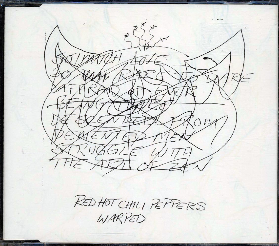 Red Hot Chili Peppers Warped Music CD