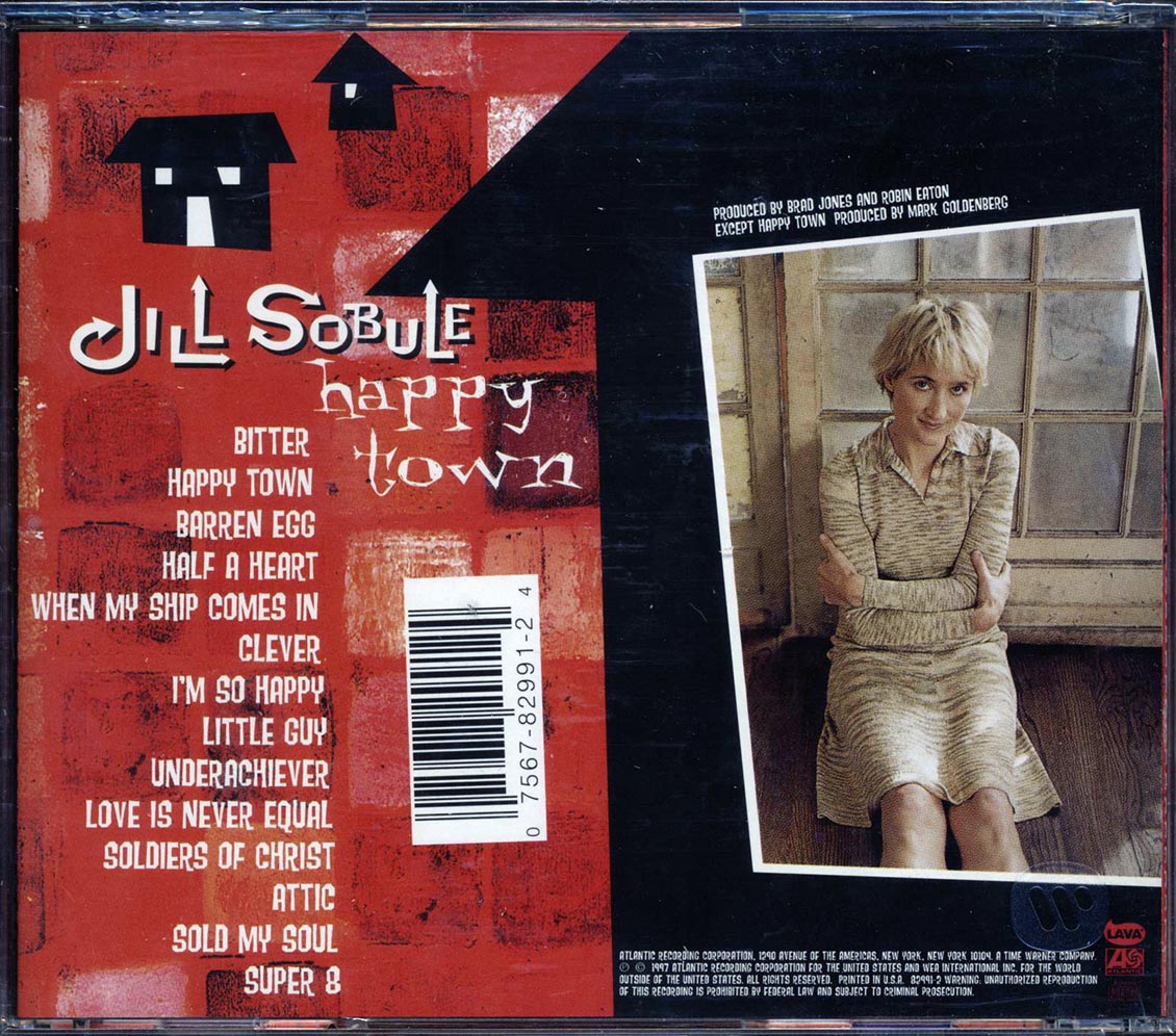Jill Sobule - Happy Town Music CD