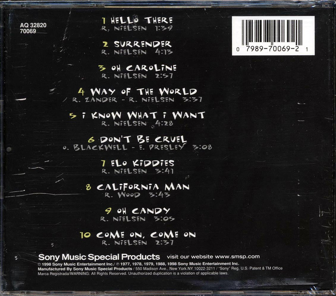 Cheap Trick - Don't Be Cruel Music CD