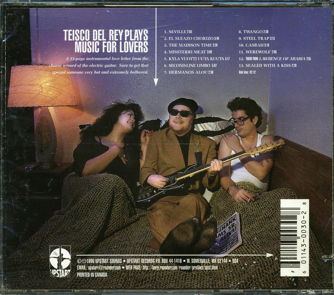 Teisco Del Rey - Teisco Del Rey Plays Music For Lovers (marked/ltd stock) Music CD