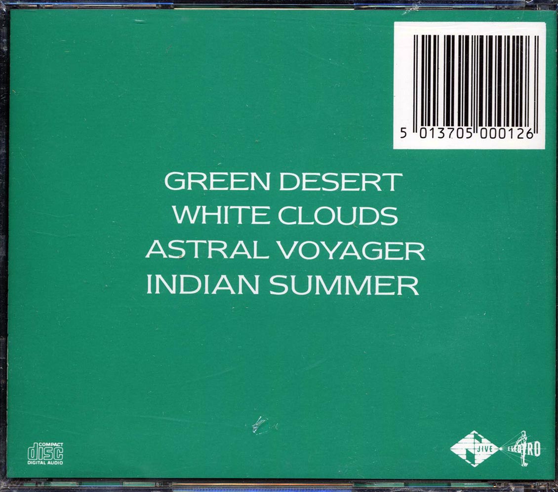 Tangerine Dream Green Desert Music CD
