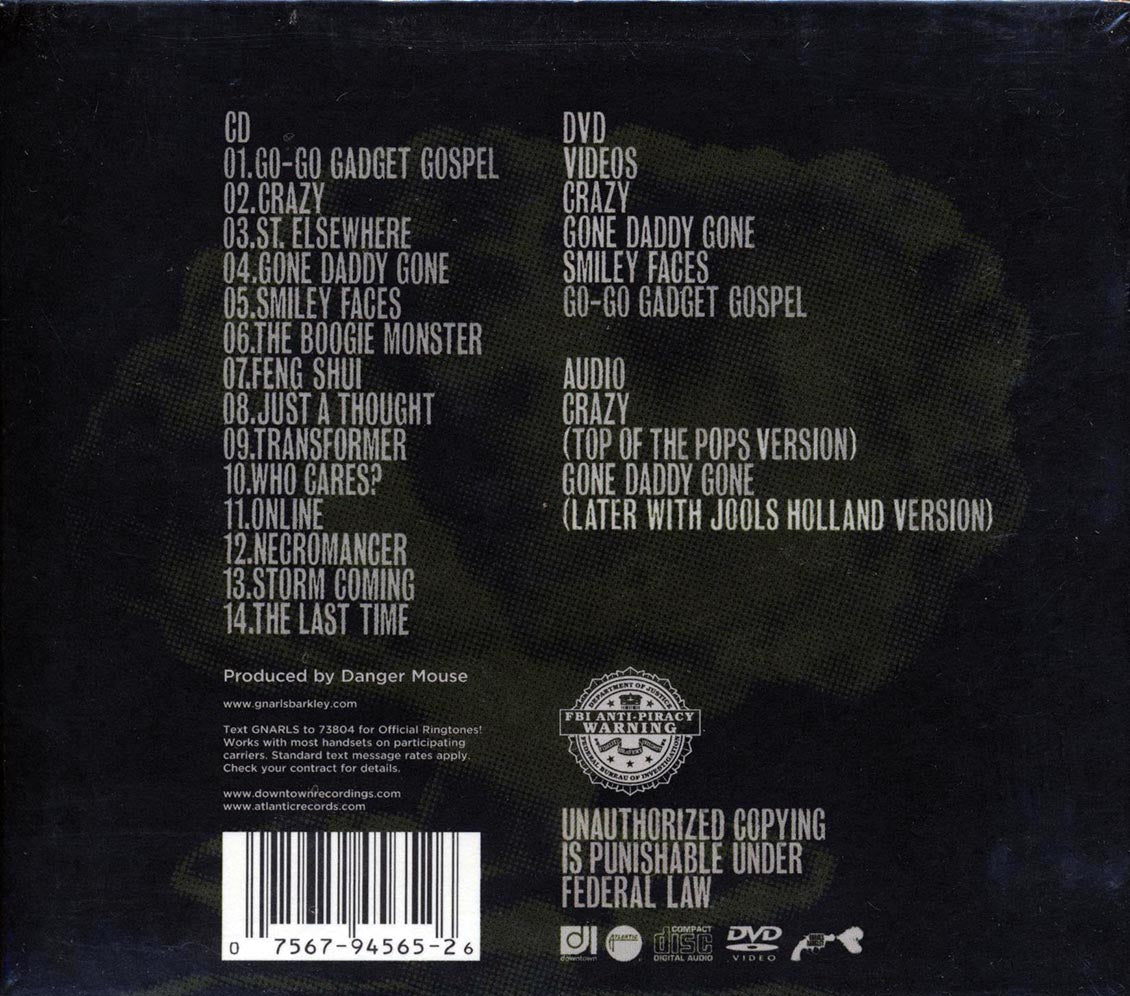 Gnarls Barkley - St. Elsewhere (3D Lenticular Artwork Cover) (incl. DVD) (incl. 92-page booklet) (deluxe edition) Music CD