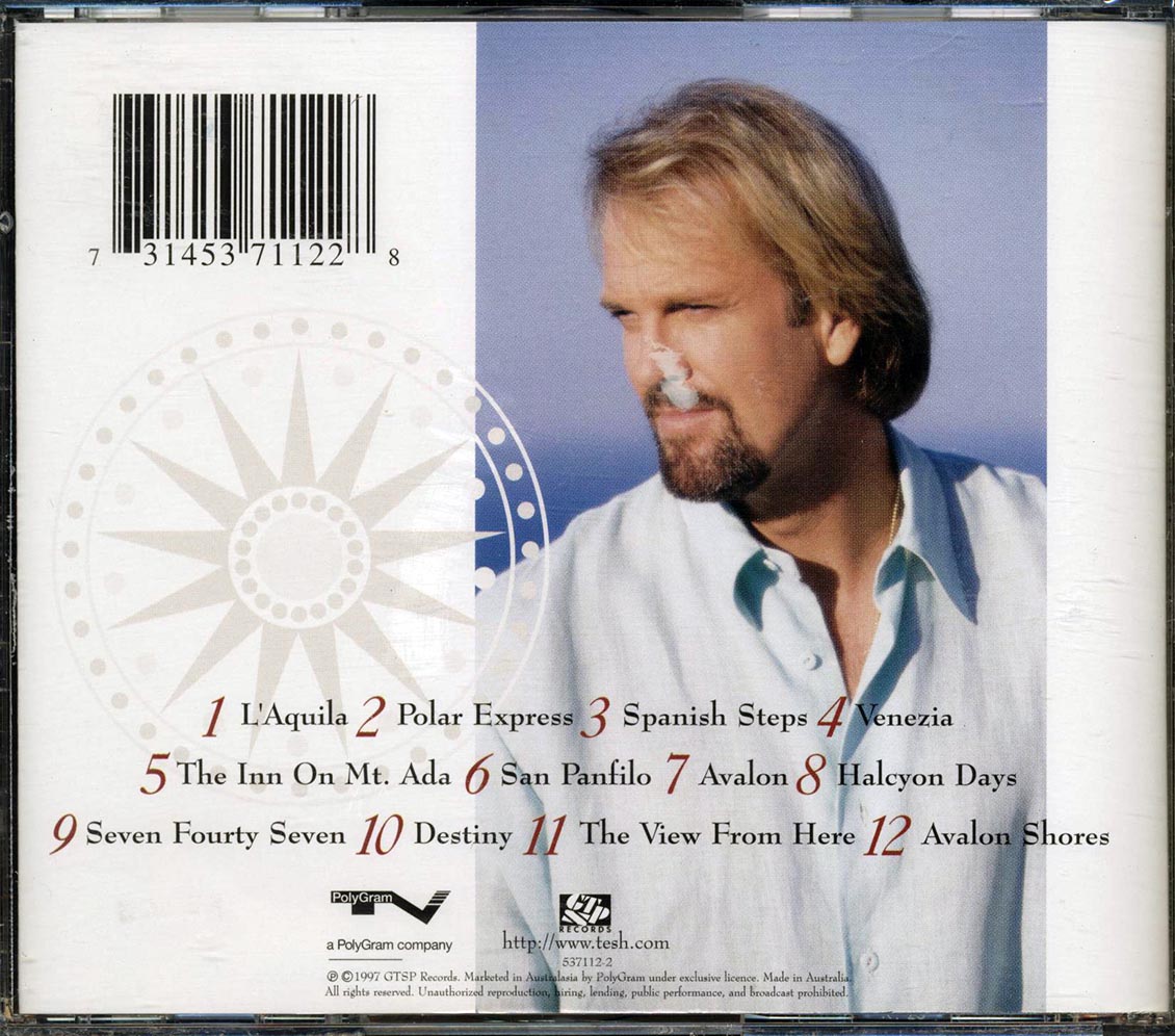 John Tesh - Avalon Music CD