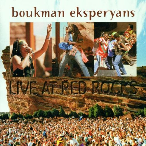 the album cover for Boukman Ekspyryans - Live at Red Rocks