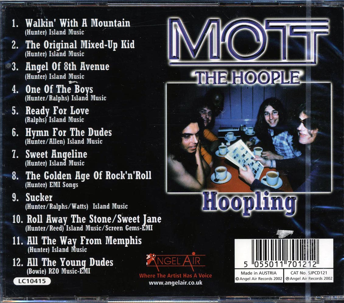 Mott The Hoople - Hoopling: Best Of Live Music CD