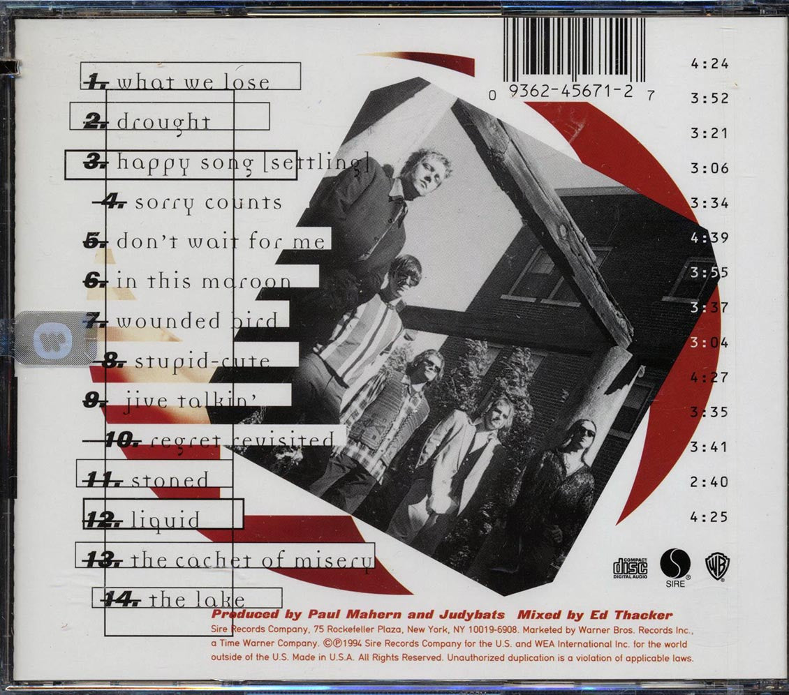 Judybats - Full-Empty (marked/ltd stock) Music CD