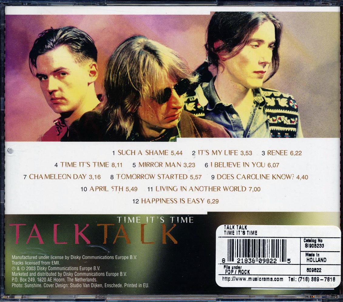 Talk Talk - Time It's Time Music CD