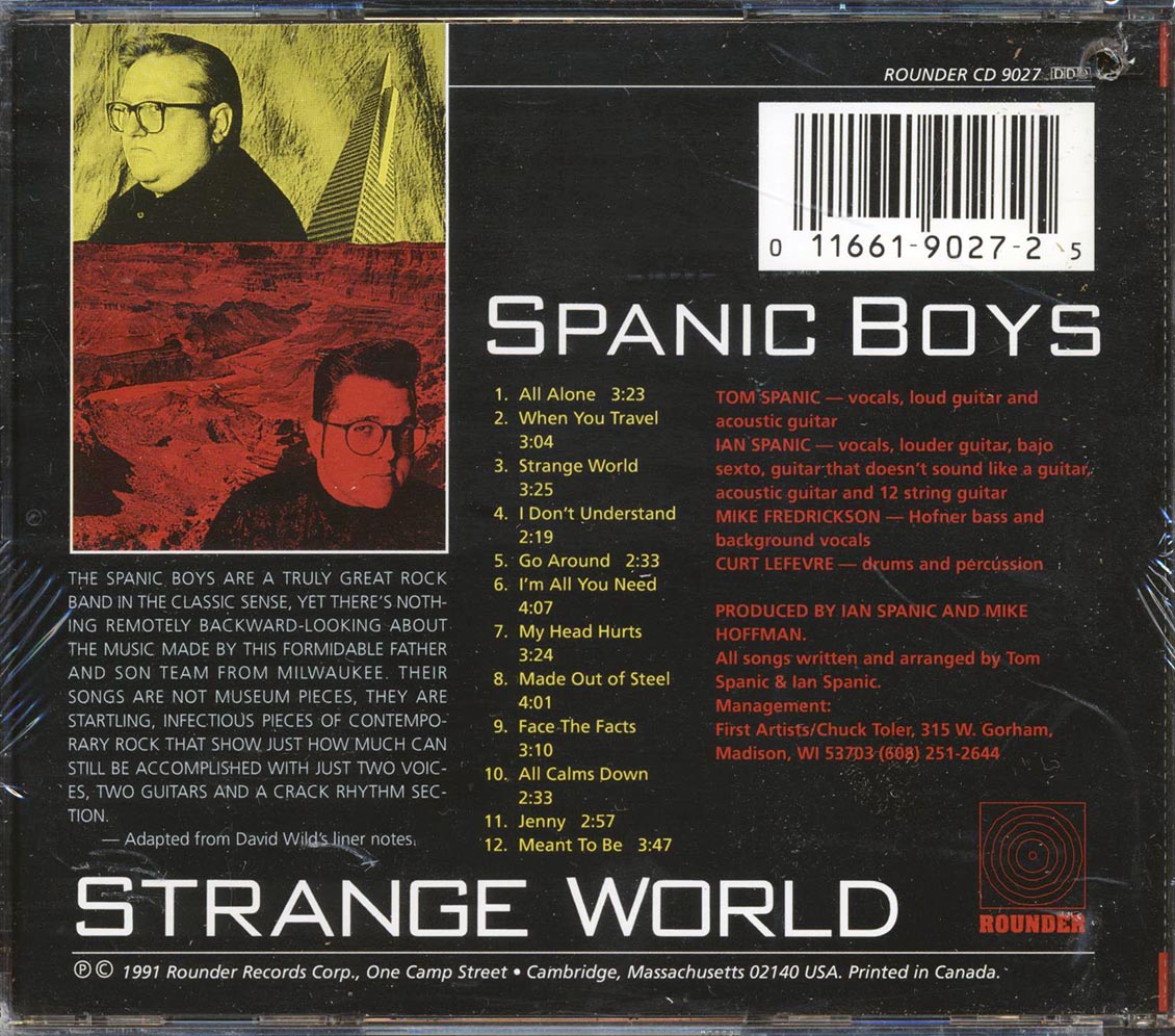 Spanic Boys - Strange World (marked/ltd stock) Music CD