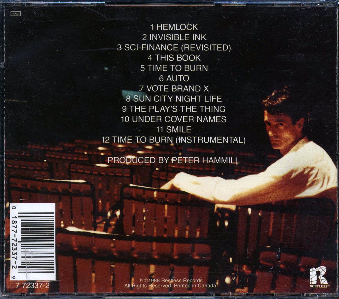 Peter Hammill - In A Foreign Town Music CD