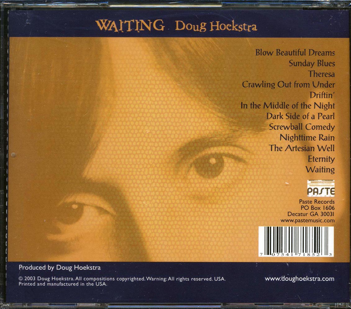 Doug Hoekstra - Waiting Music CD