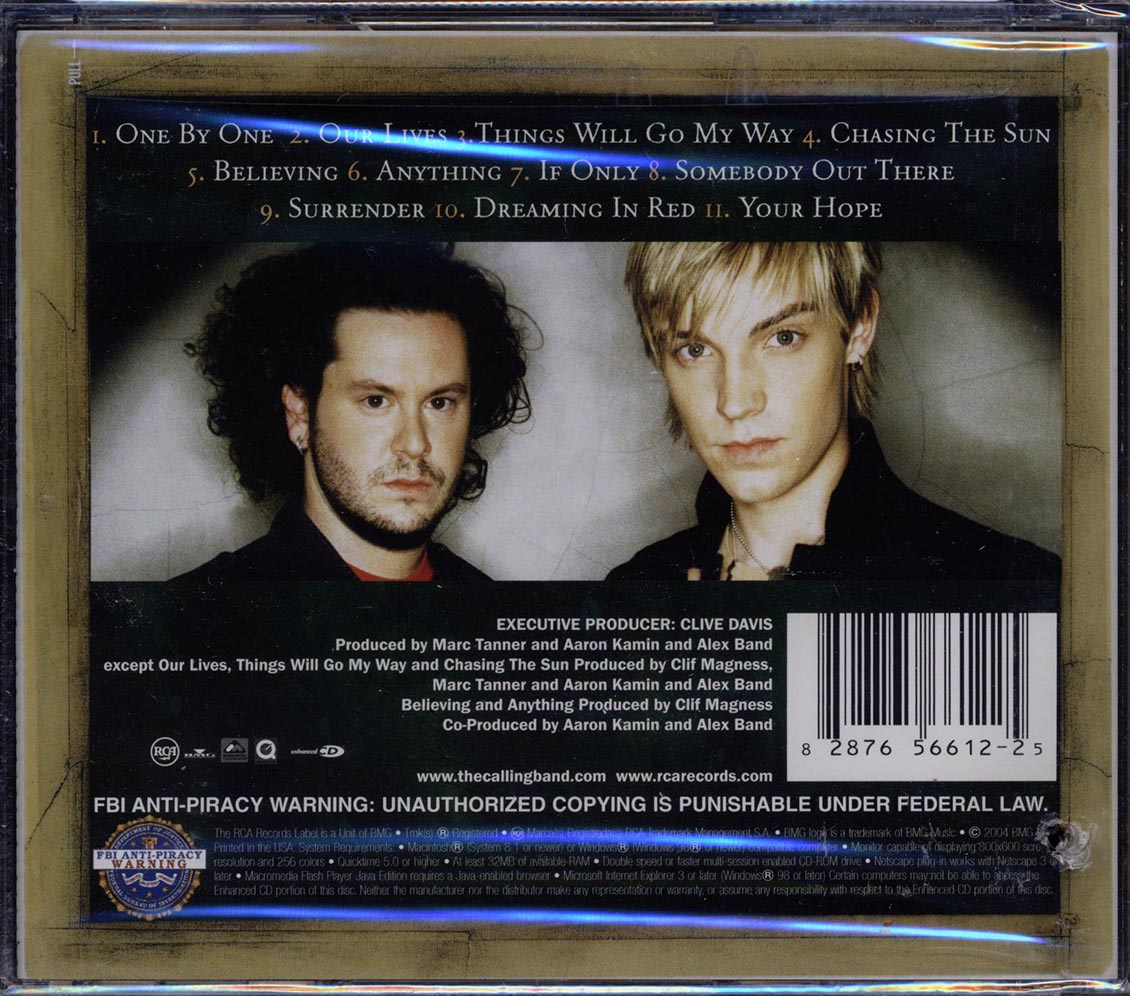 The Calling - Two Music CD