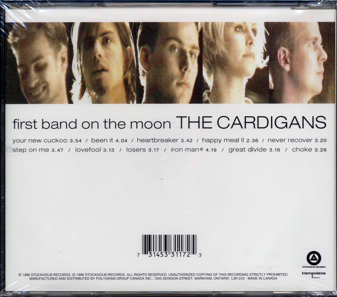 The Cardigans - First Band On The Moon Music CD