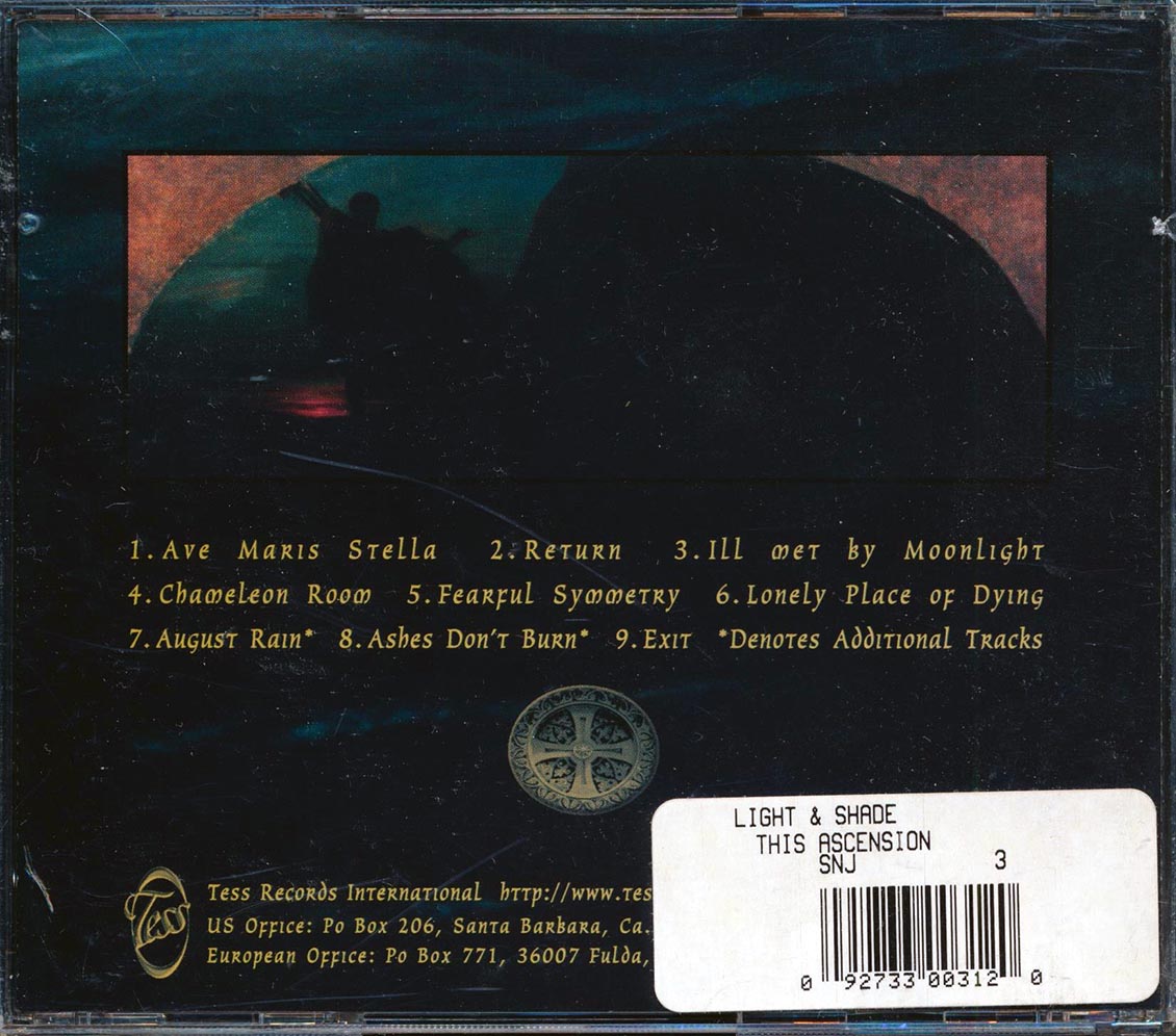 This Ascension Right And Shade +2 bonus tracks Music CD