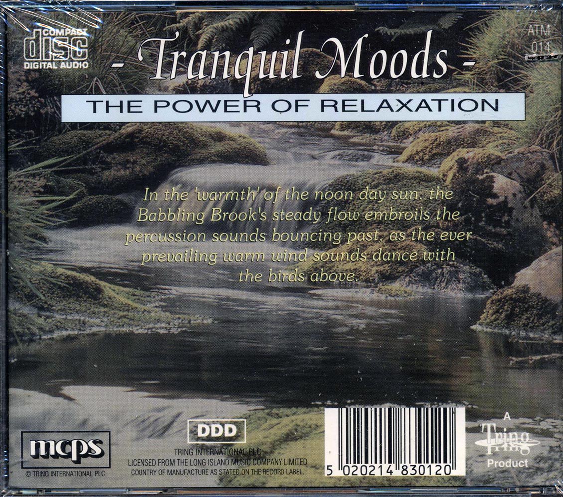 Unknown Artist - Tranquil Moods: The Power Of Relaxation: Babbling Brook (marked/ltd stock) Music CD