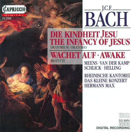 Bach,j.c. / Max - Infancy Of Christ / Awake - Music CD