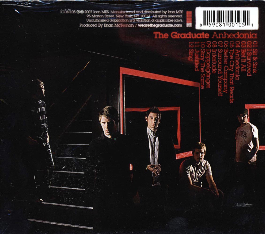 The Graduate - Anhedonia Music CD