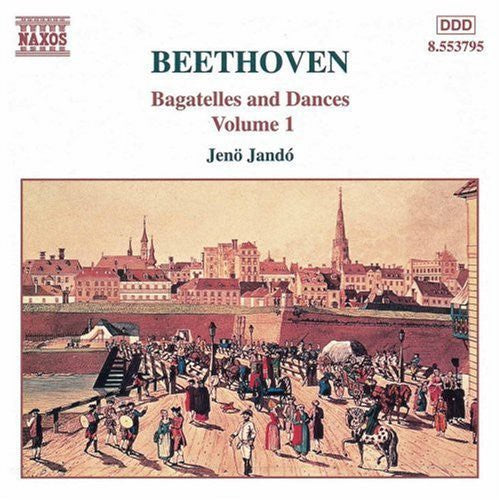 the album cover for Jenő Jandó - Bagatelles & Dances 1