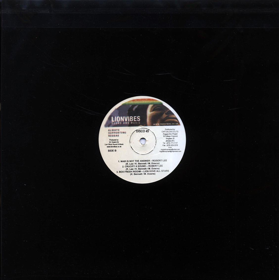 Anthony Red Rose - No Do What Dem Do (Straight); Anthony Red Rose - No Do What Dem Do (Dub Mix); Anthony Red Rose - No Do What Dem Do (Dub Mix 2) / Robert Lee - War Is Not The Answer; Robert Lee - Crucify A Sound; Robert Lee - Box Fresh Riddim 12" Vinyl Record