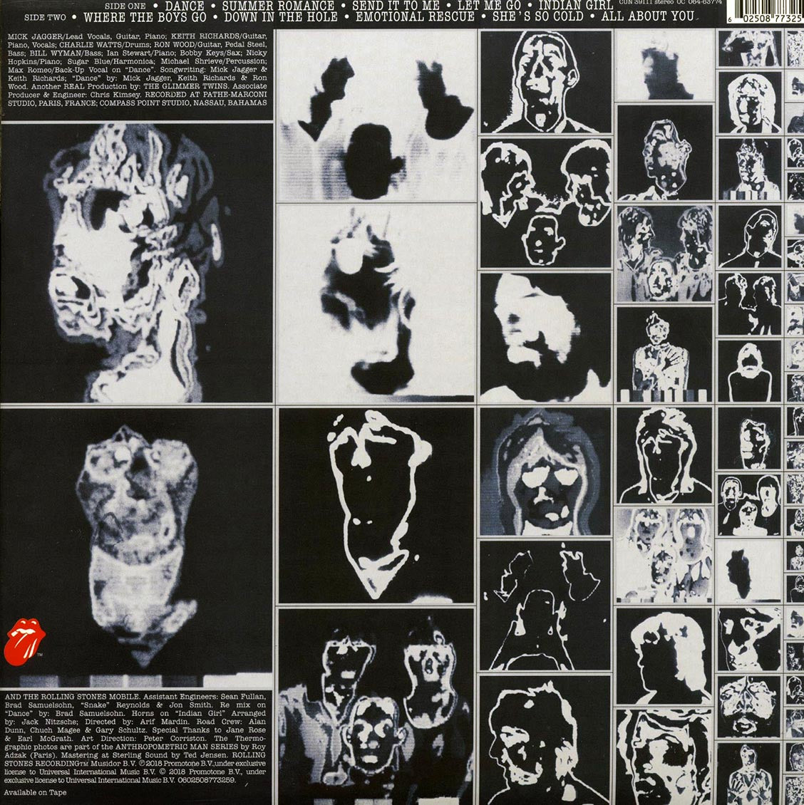 The Rolling Stones Emotional Rescue 180g remastered Vinyl Record