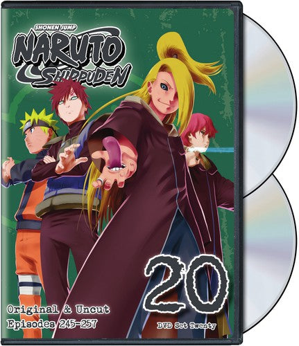 Naruto Shippuden Uncut Set 20 - Naruto Shippuden Uncut Set 20 - DVD