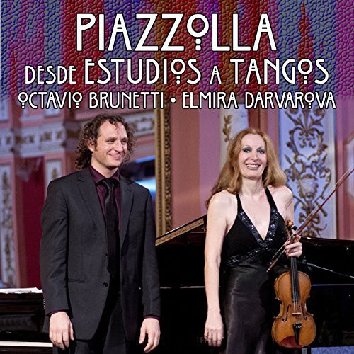the album cover for Piazzolla / Darvarova / Brune - Piazzolla / Darvarova / Brune : Desde Estudios a Tangos
