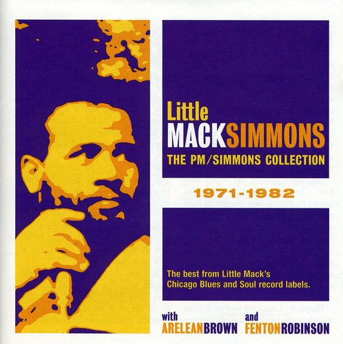 the album cover for Little Simmons Mack - The P.M. - Simmons Collection