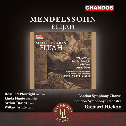 Mendelssohn / White / Plowright / Finnie / Davies - Elijah Op. 70 - Music CD