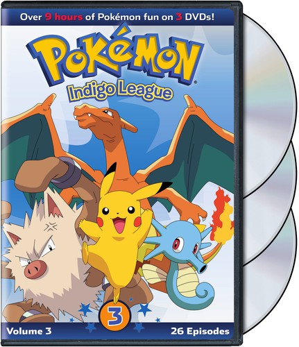 Pokemon: Season 1 - Indigo League Set 3 - Pokemon: Season 1 - Indigo League Set 3 - DVD