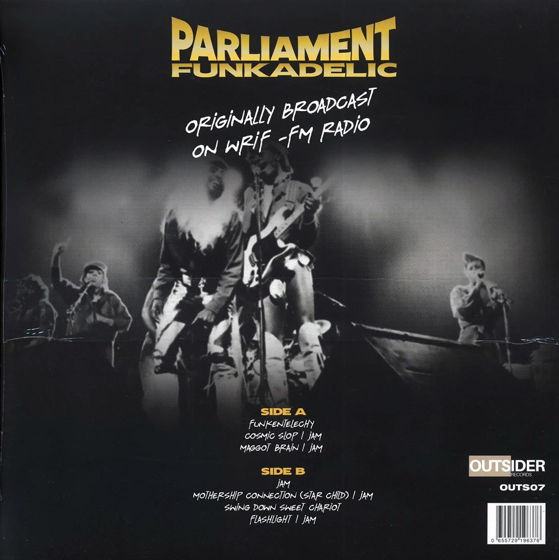 Funkadelic Parliament Get Up Off Your Ass: Live In Detroit 1977 ltd. ed. Vinyl Record
