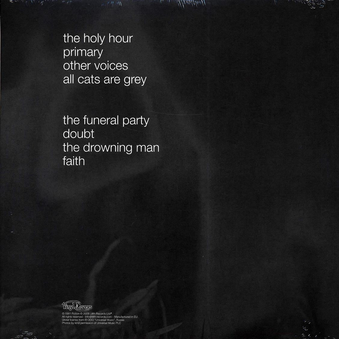 The Cure - Faith (grey vinyl) Vinyl Record