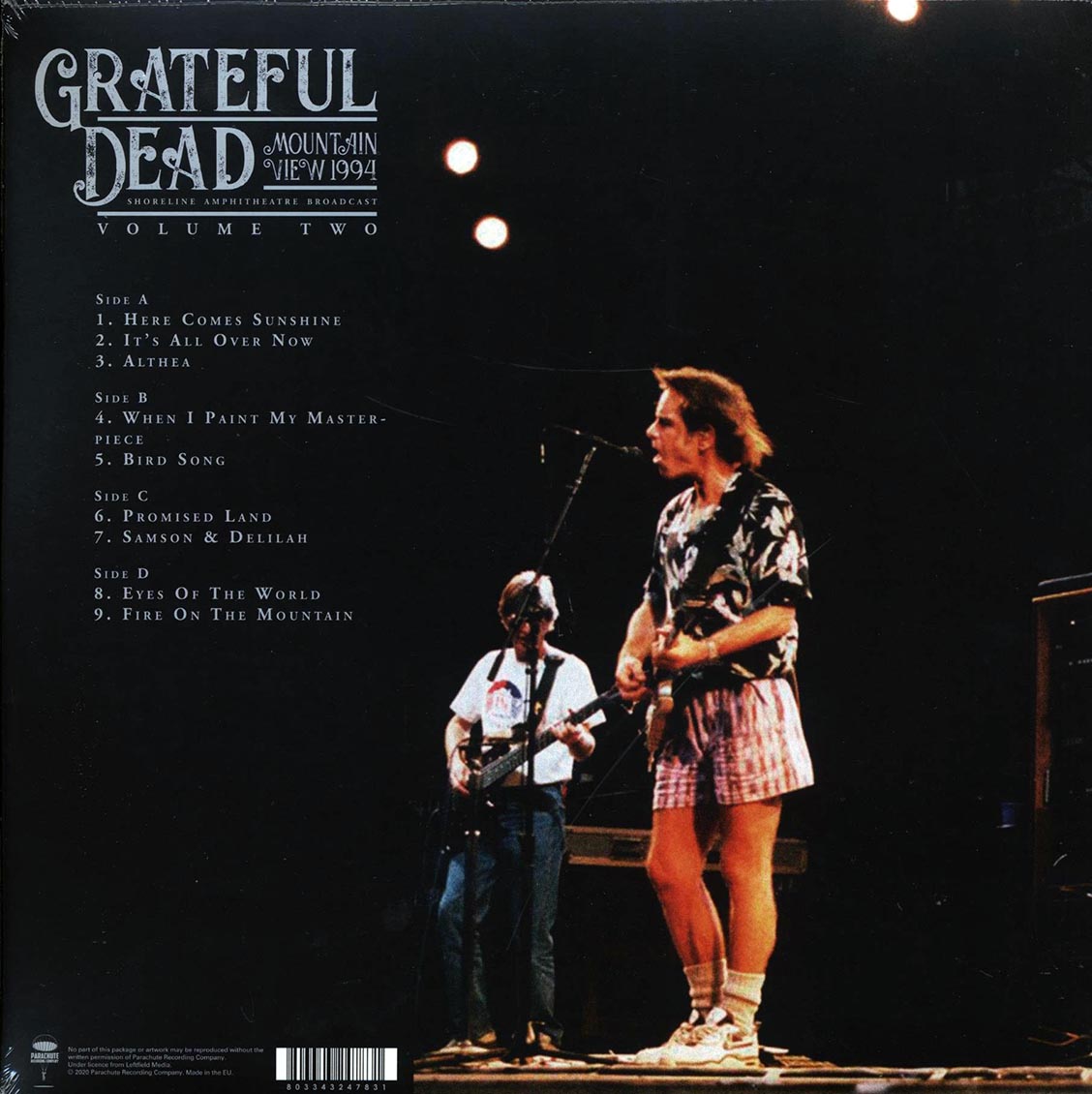Grateful Dead - Mountain View 1994 Volume 2: Shoreline Amphitheatre Broadcast (2xLP) Vinyl Record