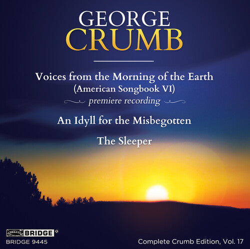 Crumb,george / Rudich,rachel / Colson,david - George Crumb 17 - Music CD