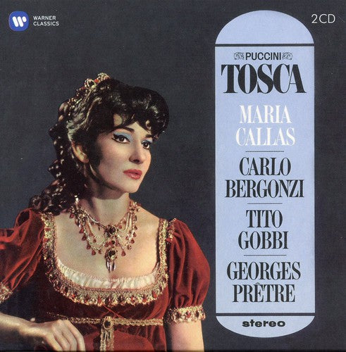 the album cover for Puccini / Callas / Bergonzi / Gobbi / Pretre - Tosca (1964-1965)