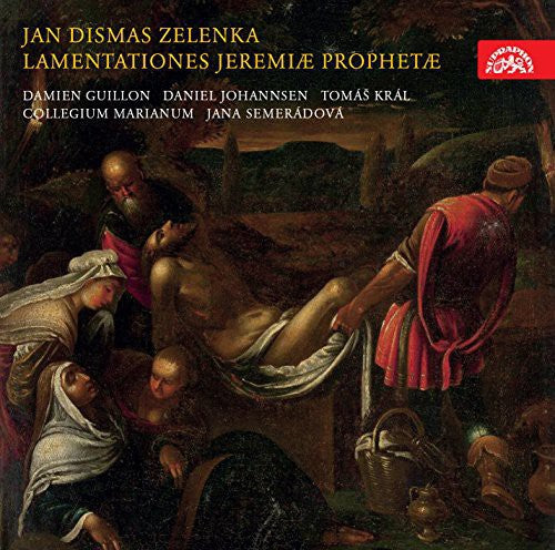 the album cover for Collegium Marianum - Lamentatio ZWV 53