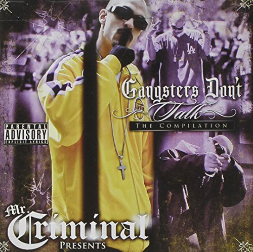 Mr Criminal - Gangsters Don't Talk - Music CD
