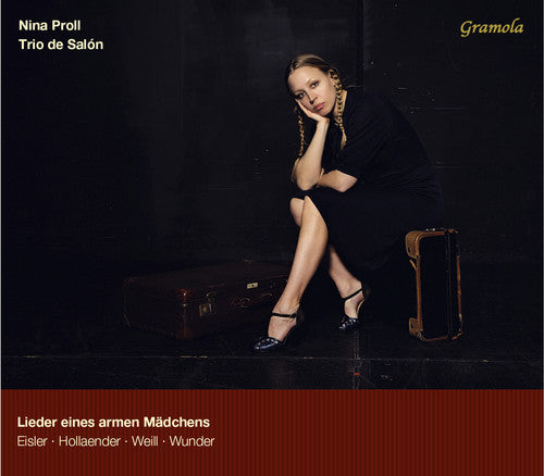 the album cover for Proll / Trio De Salon - Lieder Eines Armen Madchens